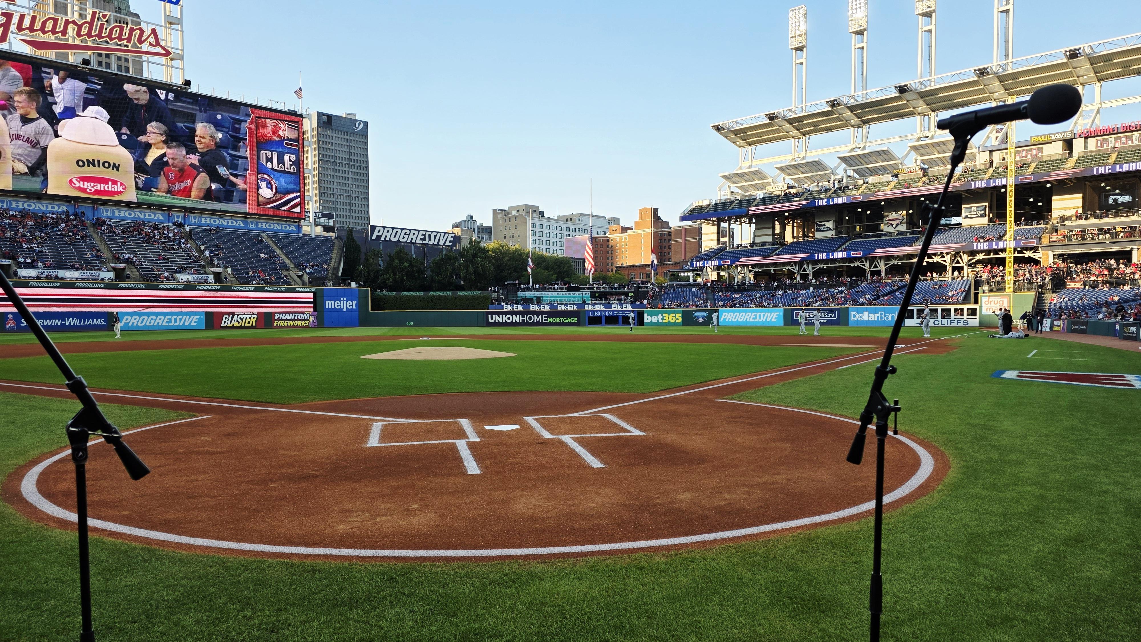 MOI Performs National Anthem at Guardians Game
